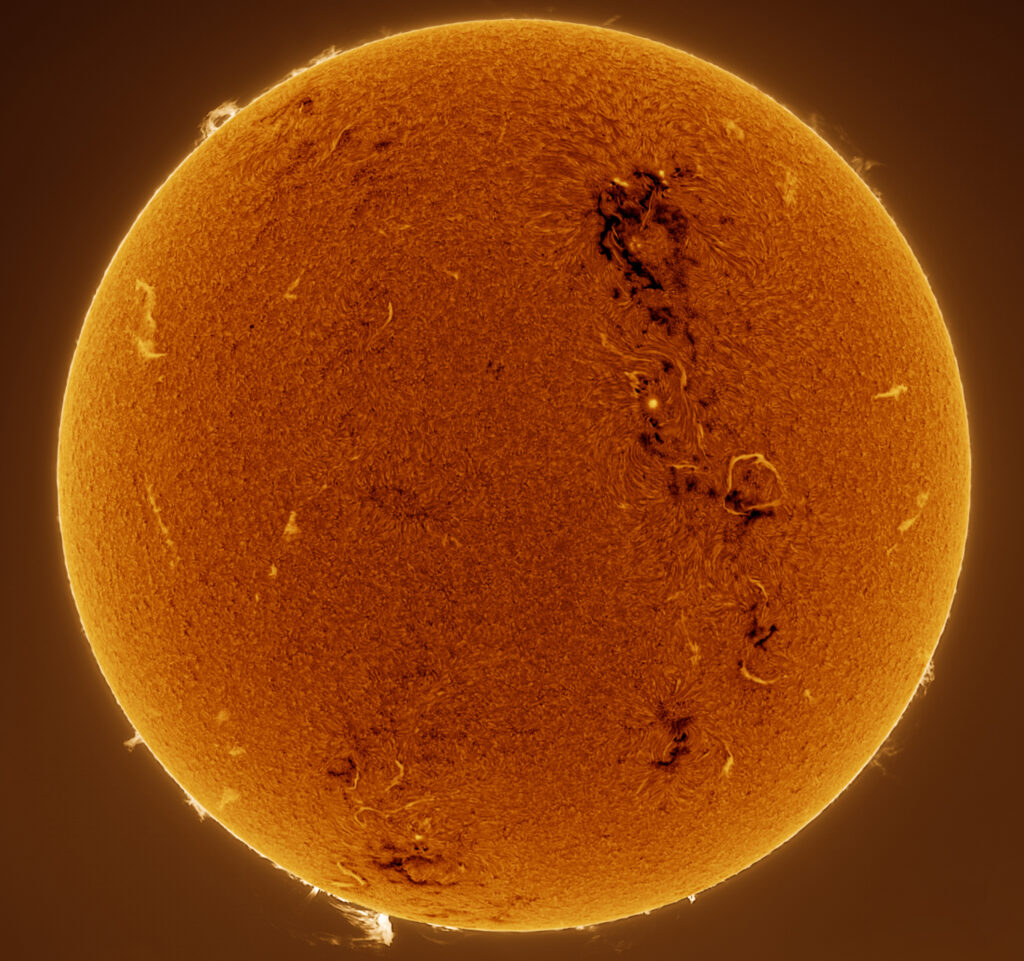 Sonnenbeobachtung VEGA Sternwarte